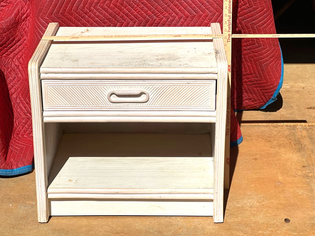 Rattan Nightstand