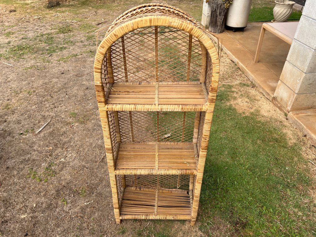 Rattan Shelves