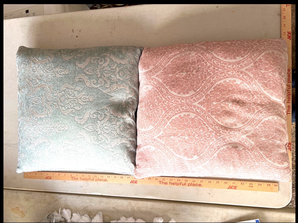 2 Paisley Throw Pillows
