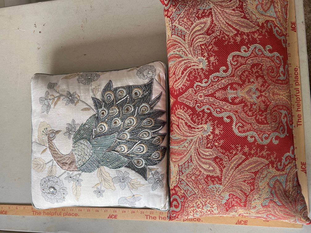 2 Decorative Throw Pillows