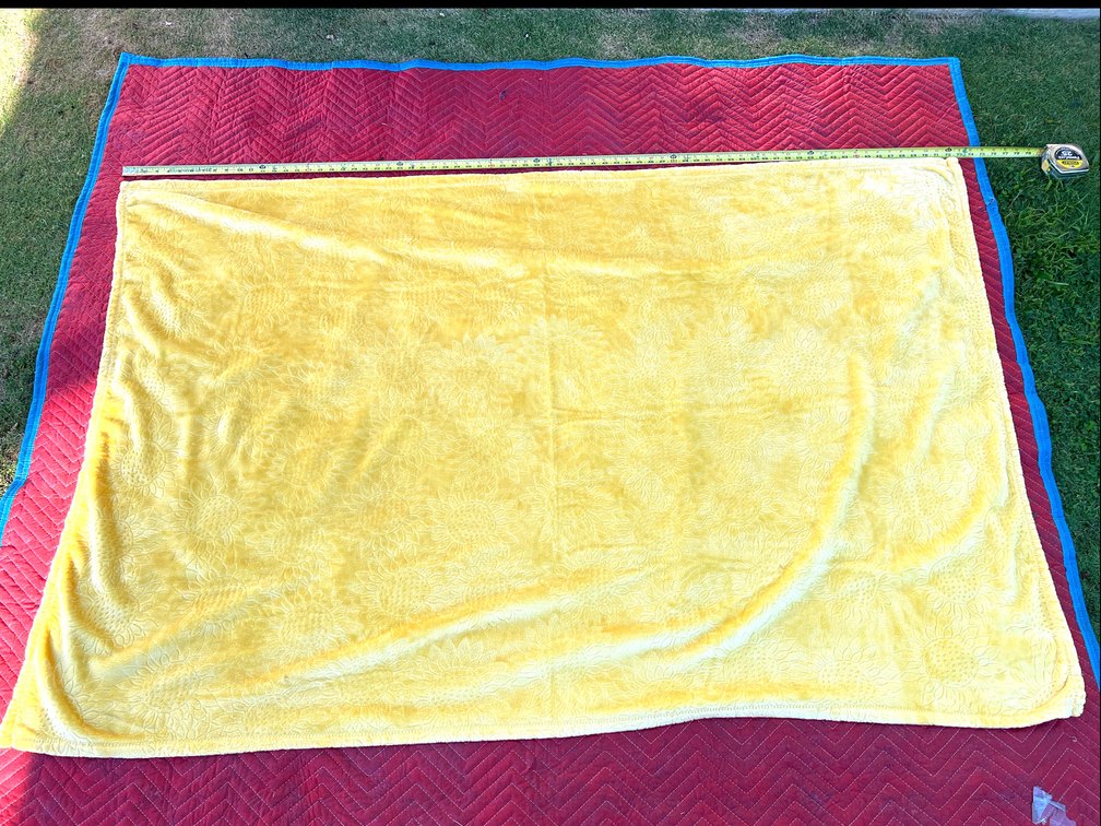 Happy Yellow Blanket