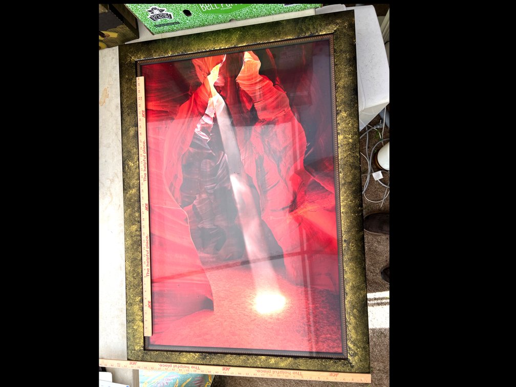 Framed Photograph of Red Rock Canyon