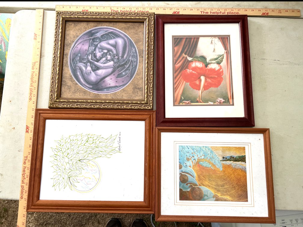 Collection of Four Framed Artworks