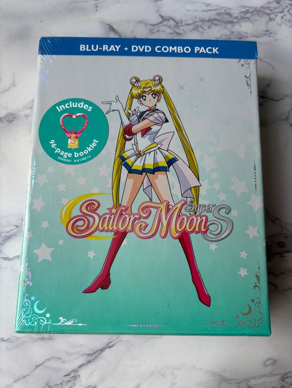 Sailor Moon Blu Ray DVD Combo Pack New Unopened 