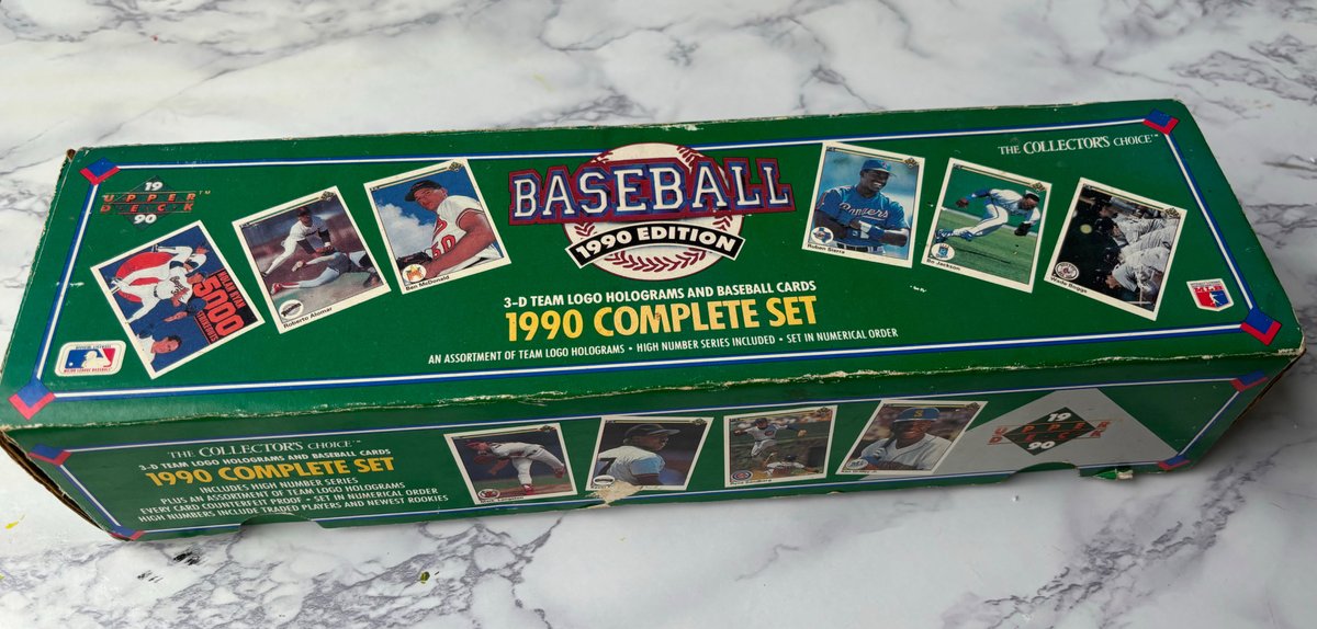 1990 Complete Set Baseball Cards