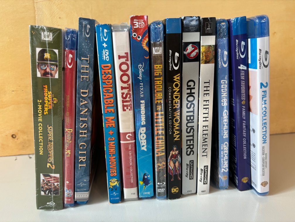 New Sealed and Collectible DVD Movies