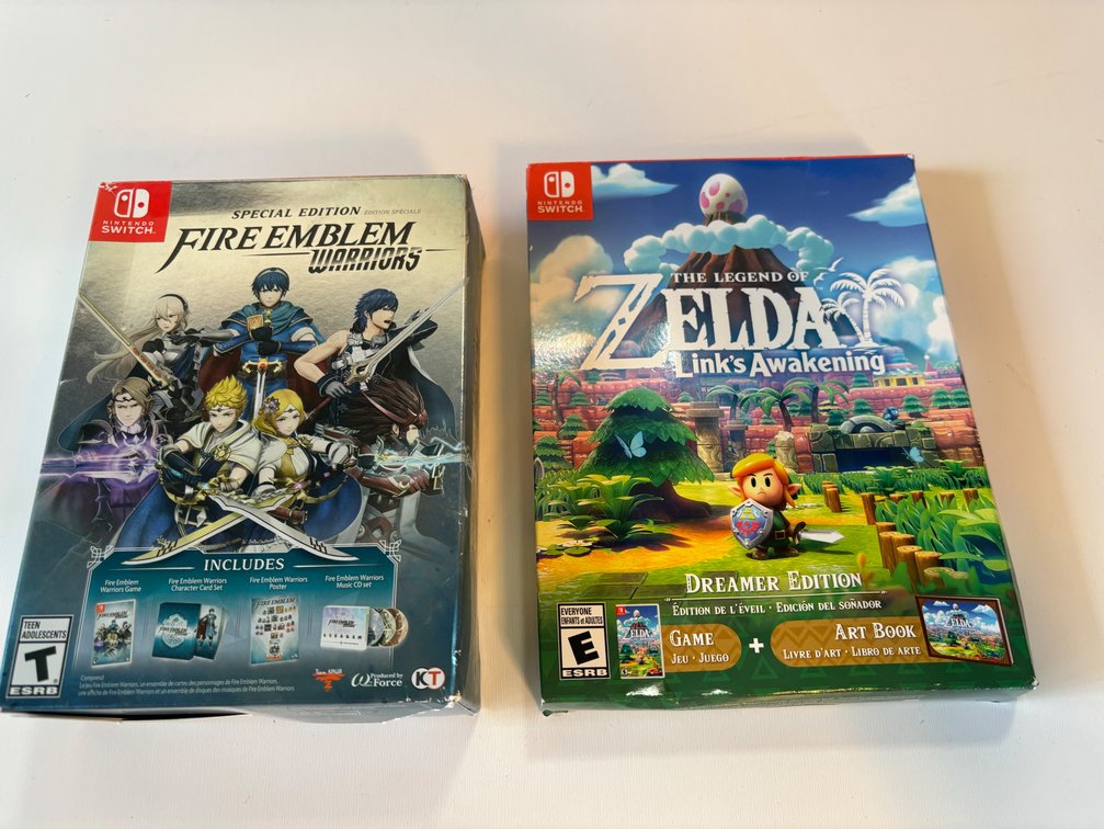 Nintendo Switch Special Editions - Missing Games