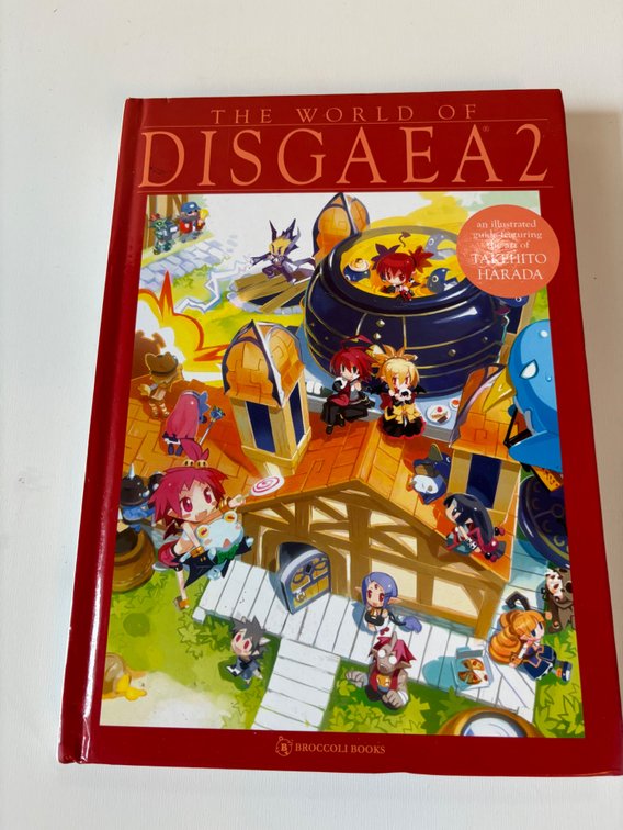 The World of Disgaea 2 Book Art by Takehito Harada
