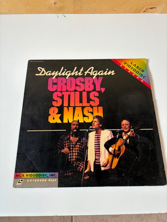 LaserDisc Video Crosby Stills & Nash 