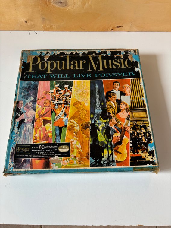 Vinyl Record Collection ‘Popular Music That Will Live Forever’