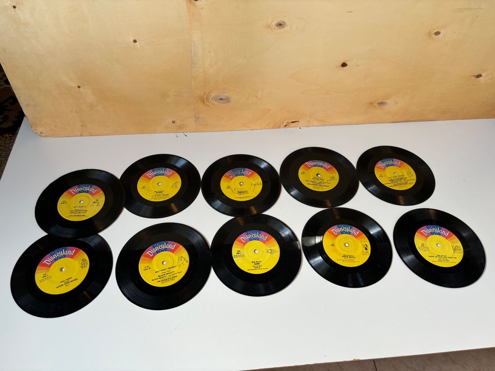 Walt Disney Children’s Movies Soundtracks on Vinyl