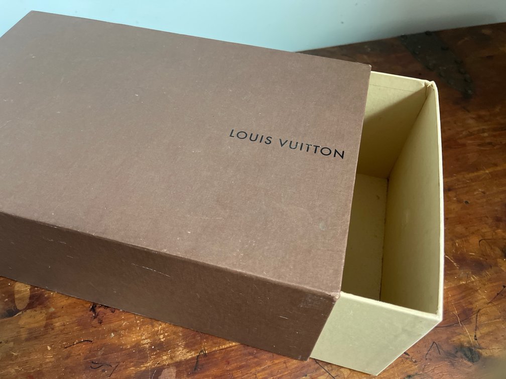 Vintage Louis Vuitton Shoe Box
