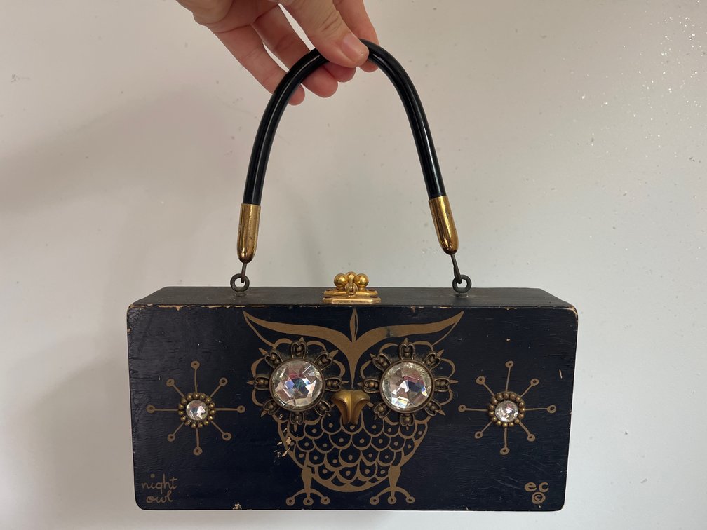 Vintage Night Owl Bag