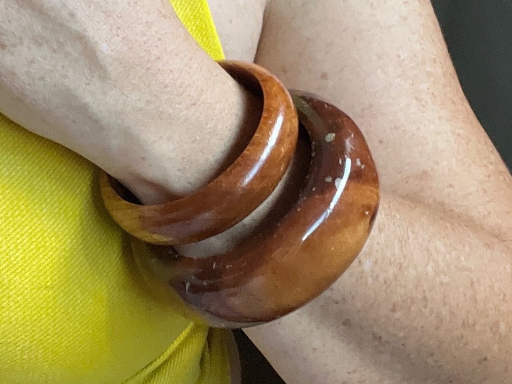 Wood bracelets