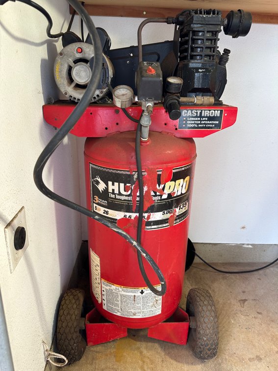 Heavy-Duty Air Compressor - Working Condition