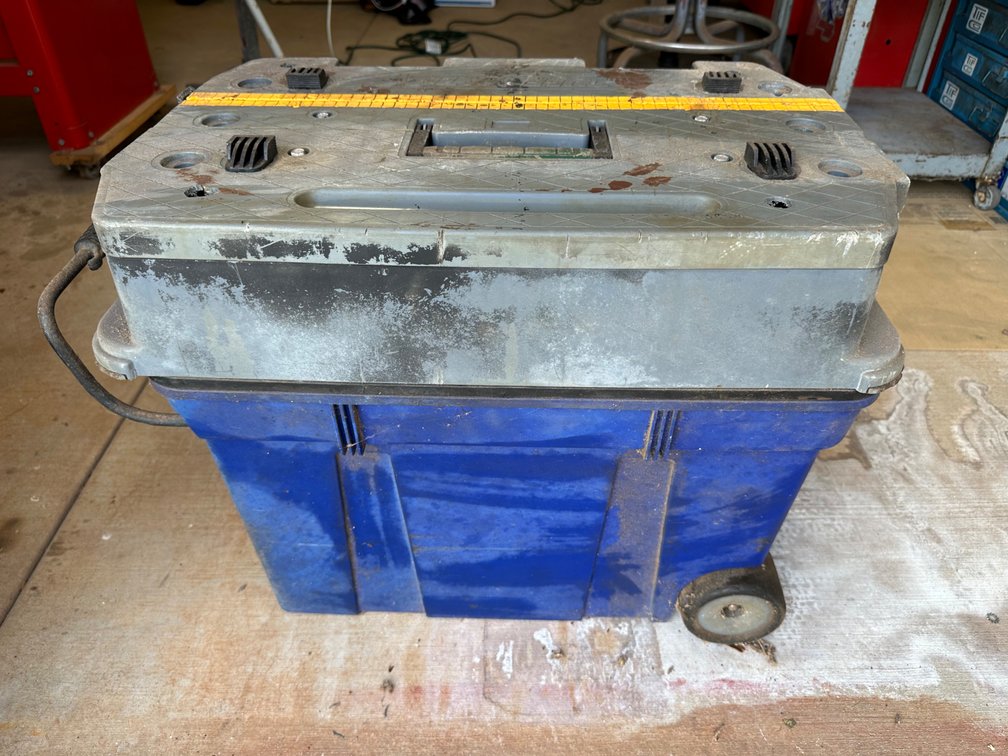TuffMate Rolling Toolbox with Removable Tray - Heavy-Duty
