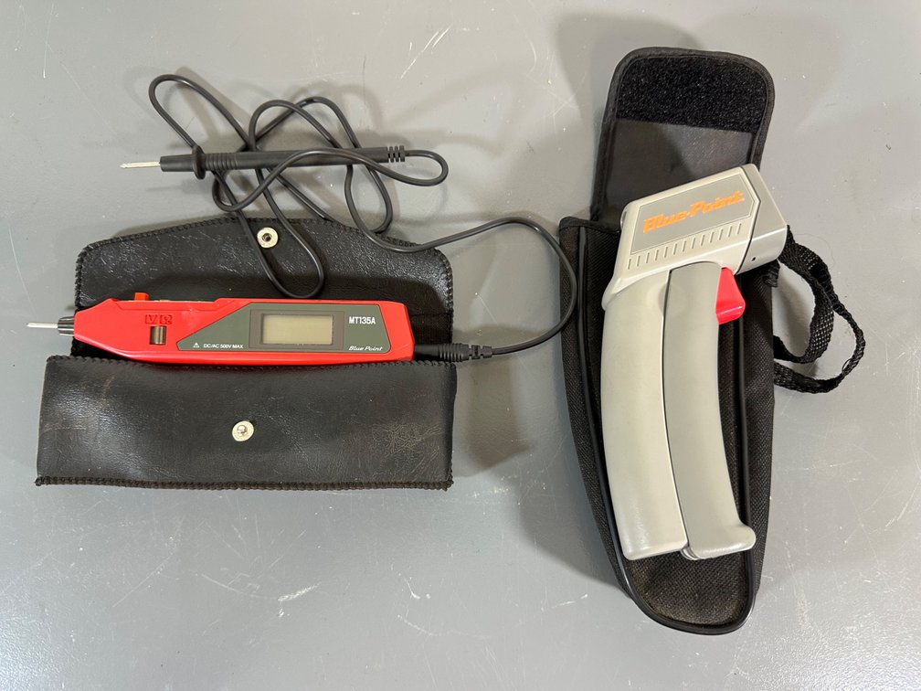 Blue Point Digital Probe and Infrared Temperature Thermometer – Untested