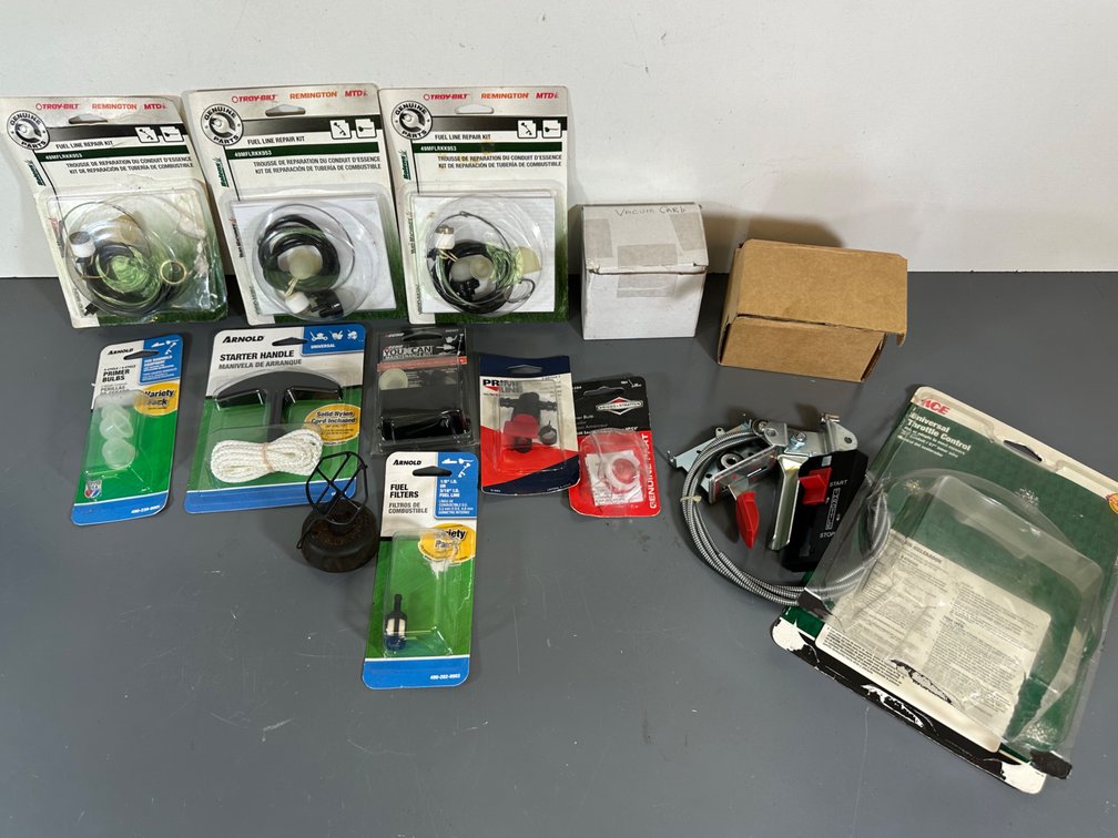 Yard Machinery Repair Parts Lot 