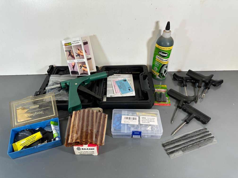 Comprehensive Tire Repair and Care Kit