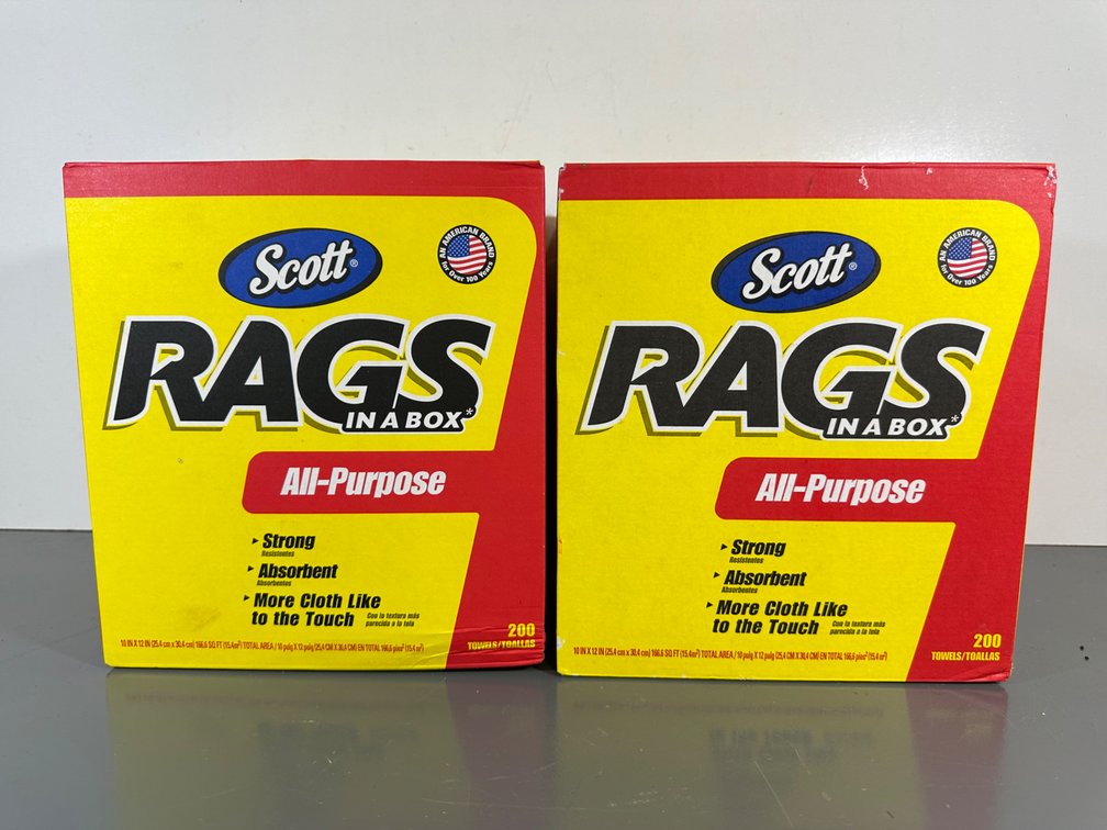 Scott Rags in a Box – All-Purpose Cleaning Towels