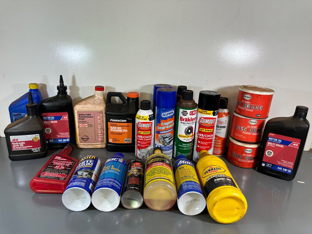 Vehicle Care Essentials Lot
