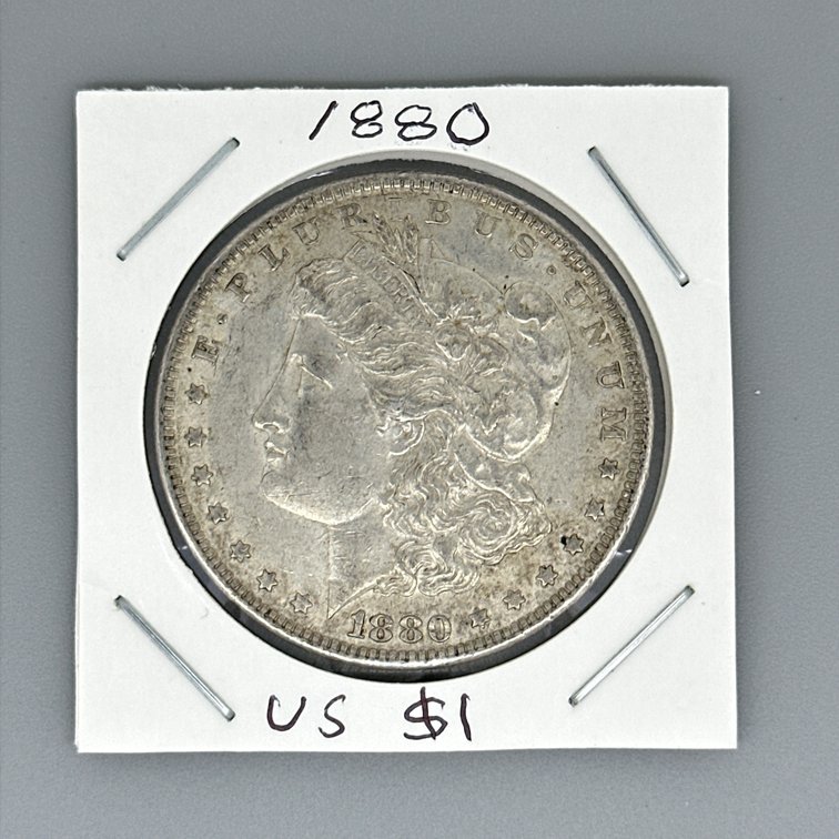 1880 Morgan Silver Dollar – Classic American Coin for Collectors