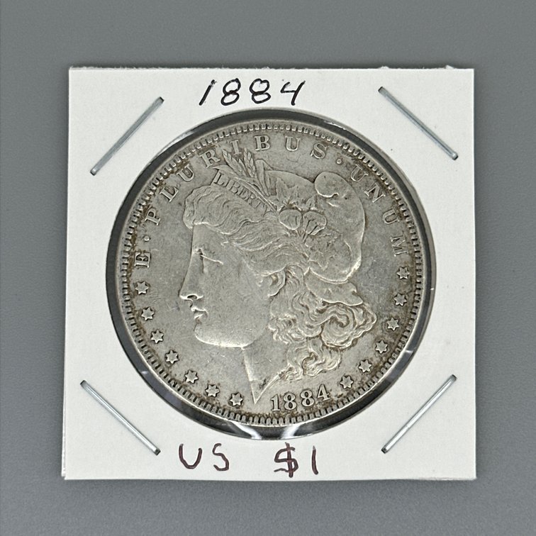 1884 Morgan Silver Dollar – Classic American Coin