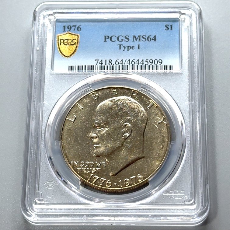1976 Eisenhower Dollar – PCGS MS64 Type 1