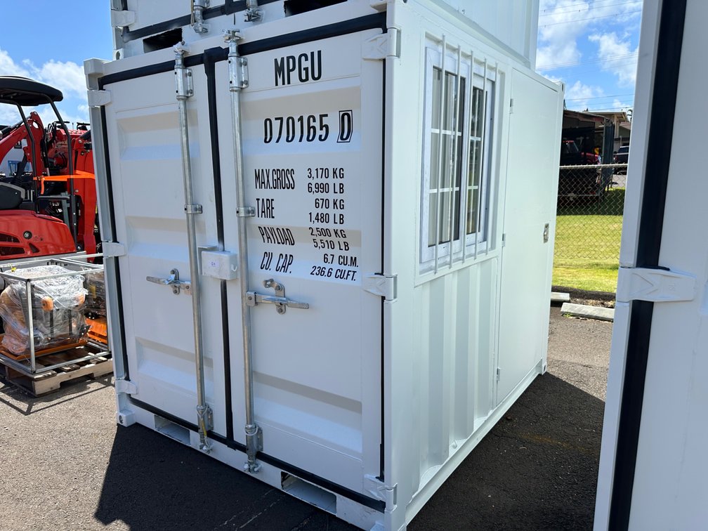 MPGU 0701650 Cube Storage Container/Office – 88"x73"x78" with Window