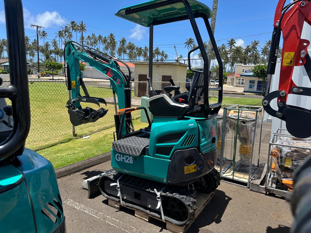 GH20 Mini Excavator – Teal