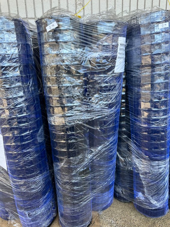 (X's 3) Rolls of Wire Mesh Fencing, 100ft x 3ft Each