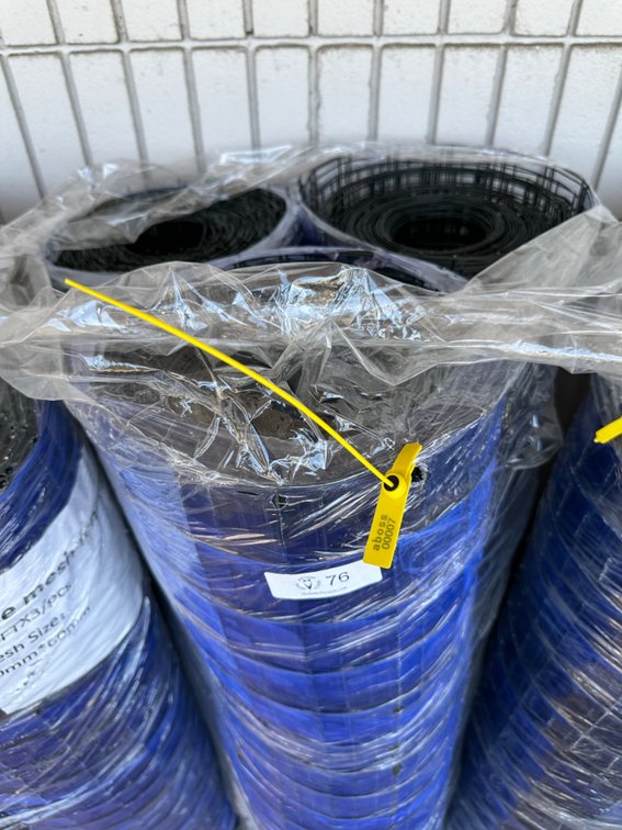 (X's 3) Rolls of Wire Mesh Fencing, 100ft x 3ft Each