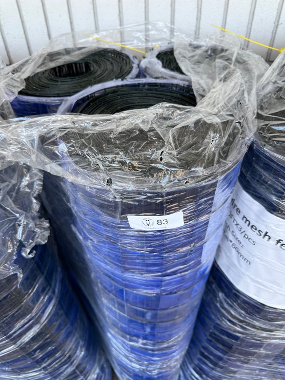 (X's 3) Rolls of Wire Mesh Fencing, 100ft x 3ft Each