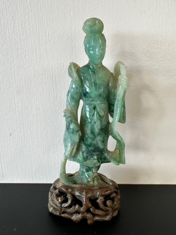 Beautiful Carved Figurine – Possible Jade