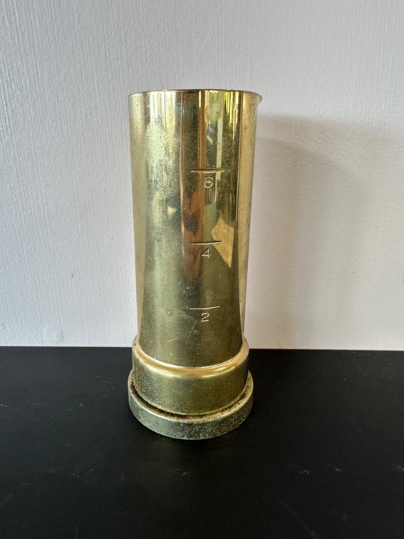 Vintage Napier Music Box Measuring Cup - Works!