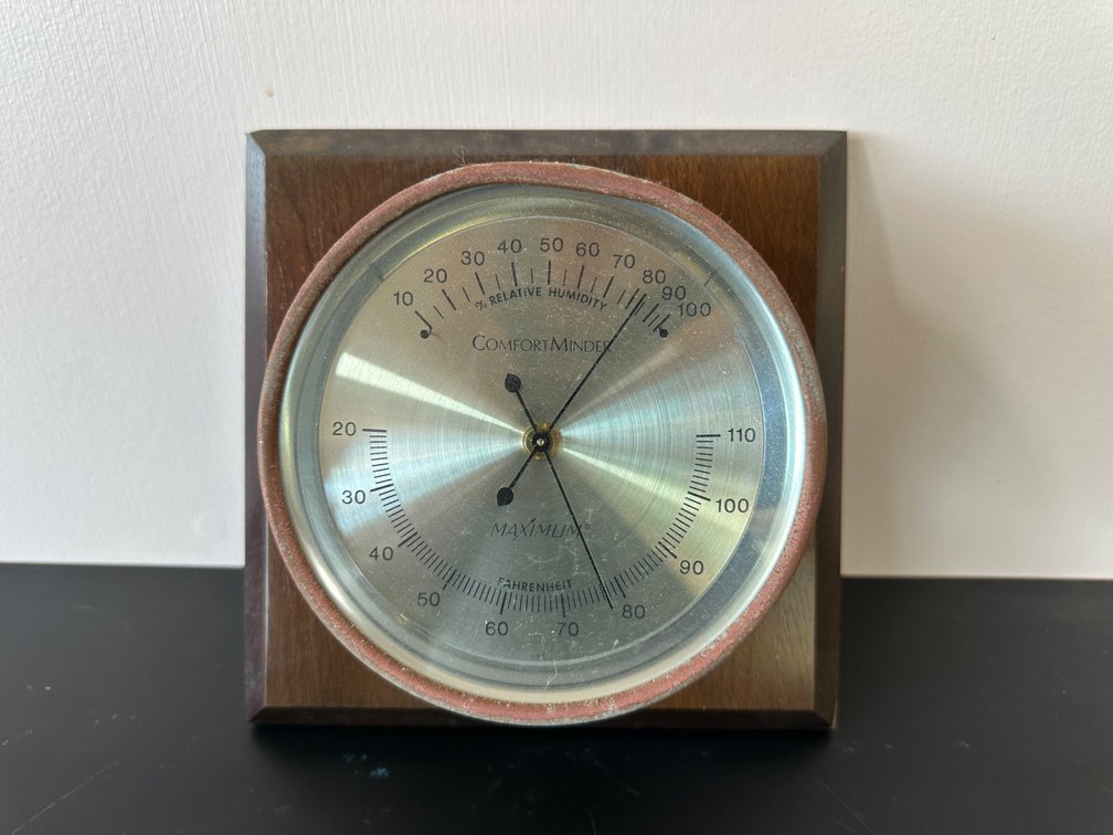 Vintage ComfortMinder Barometer by Maximum – For Parts or Restoration