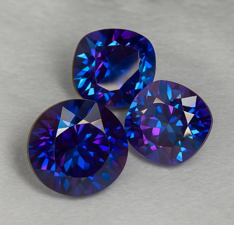 3 Beautiful Mystic Topaz Stones