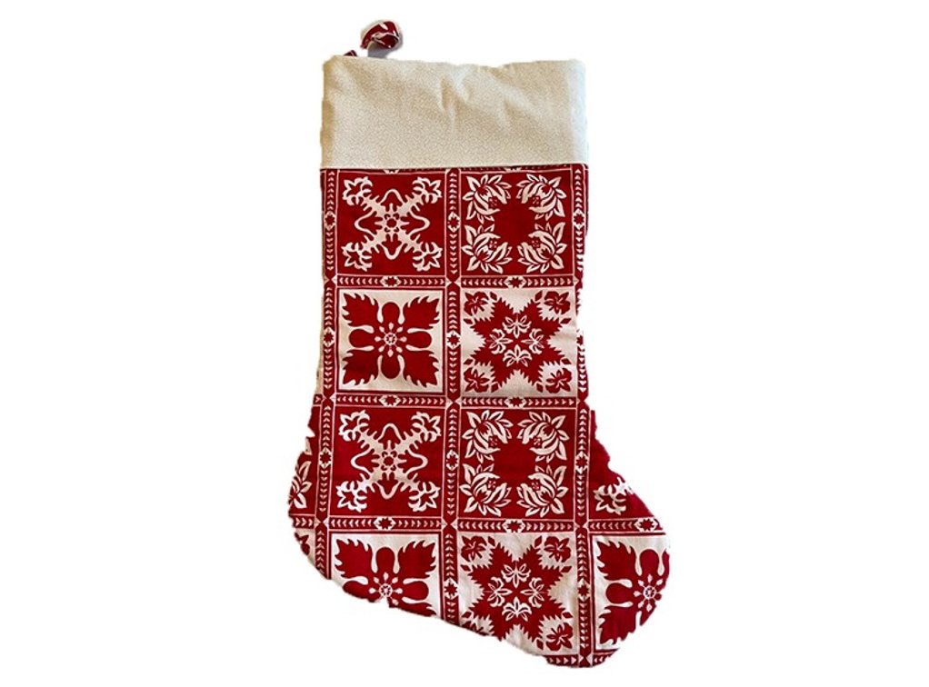 4 Quilted Christmas Stockings
