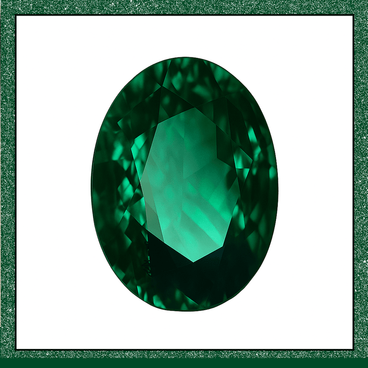 Over 1 Carat Chatham Emerald