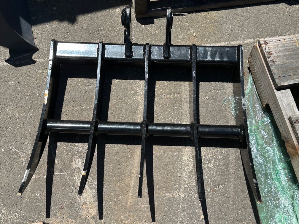 Mini Excavator Grapple Rake Attachment
