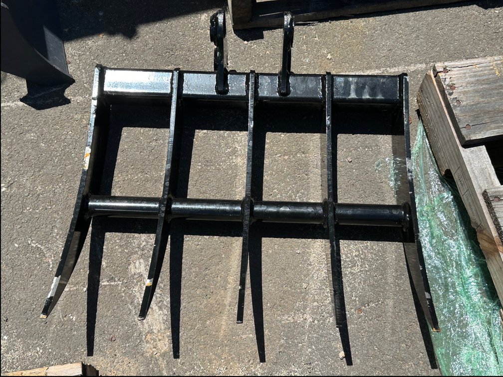 Mini Excavator Grapple Rake Attachment