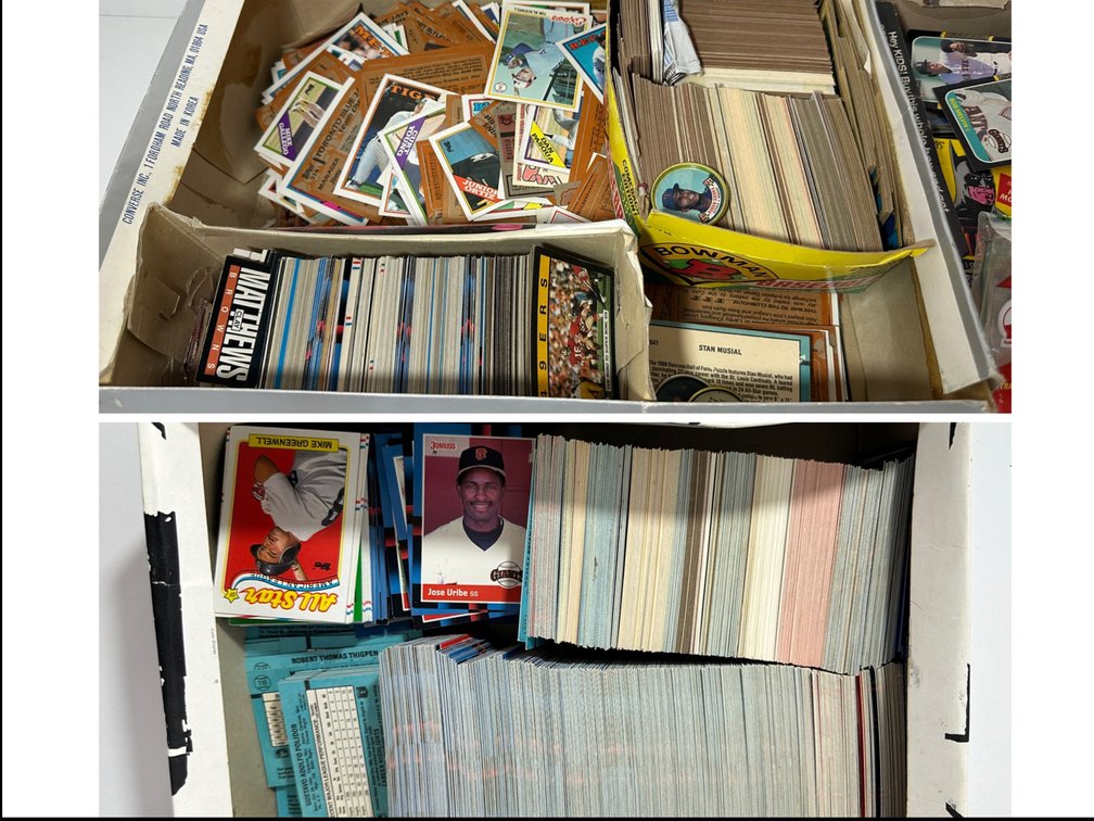 Massive Mixed Lot of Sports Trading Cards – Baseball, Football, and More!
