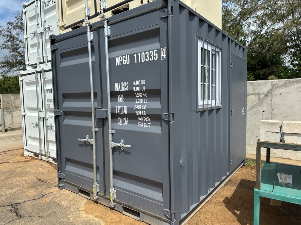 MPGU1103354 Cube Storage Container/Office – 88"x125"x99" with Window