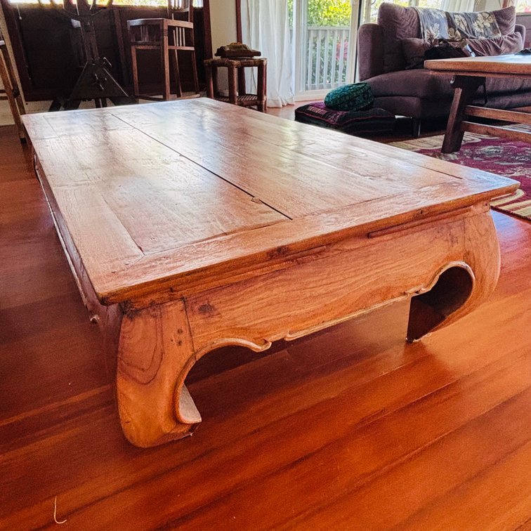 Large Teak Coffee Table