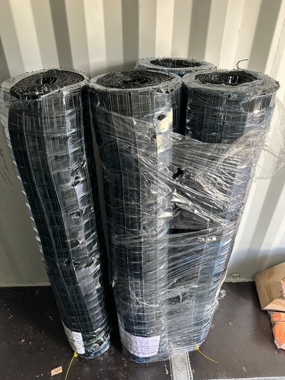 (X's 4) Wire Mesh Fence 100FT Each, 60mm x 60mm Mesh Size