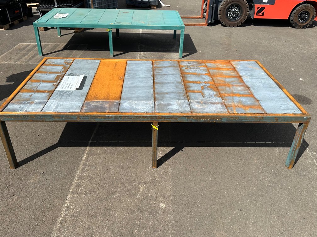 Steel Work Bench – Heavy-Duty 89"W x 47"L x 20"H Industrial Table
