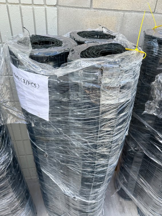 (X's 3) Wire Mesh Fence 100FT Each, 60mm x 60mm Mesh Size