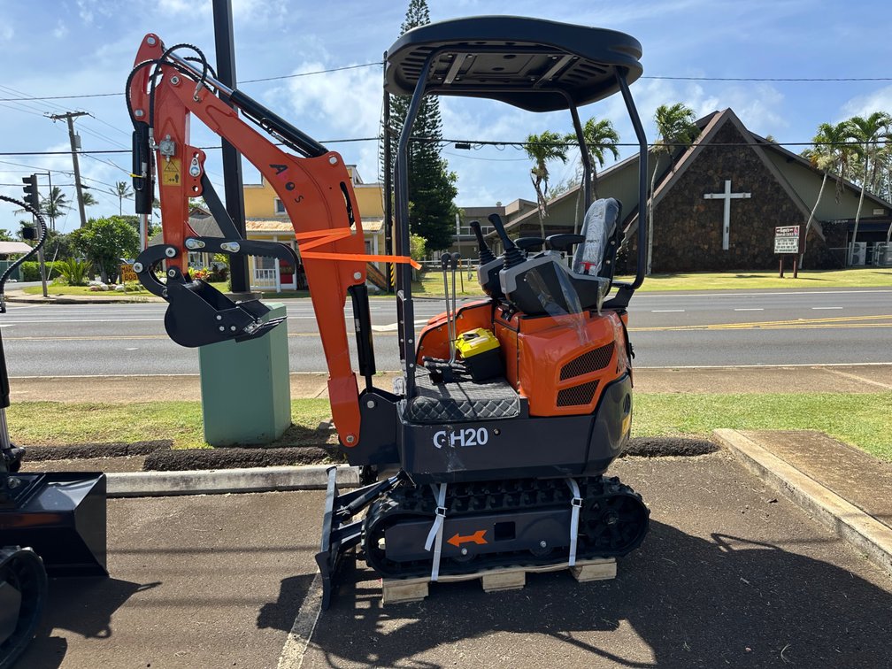 GH20 Mini Excavator – Orange