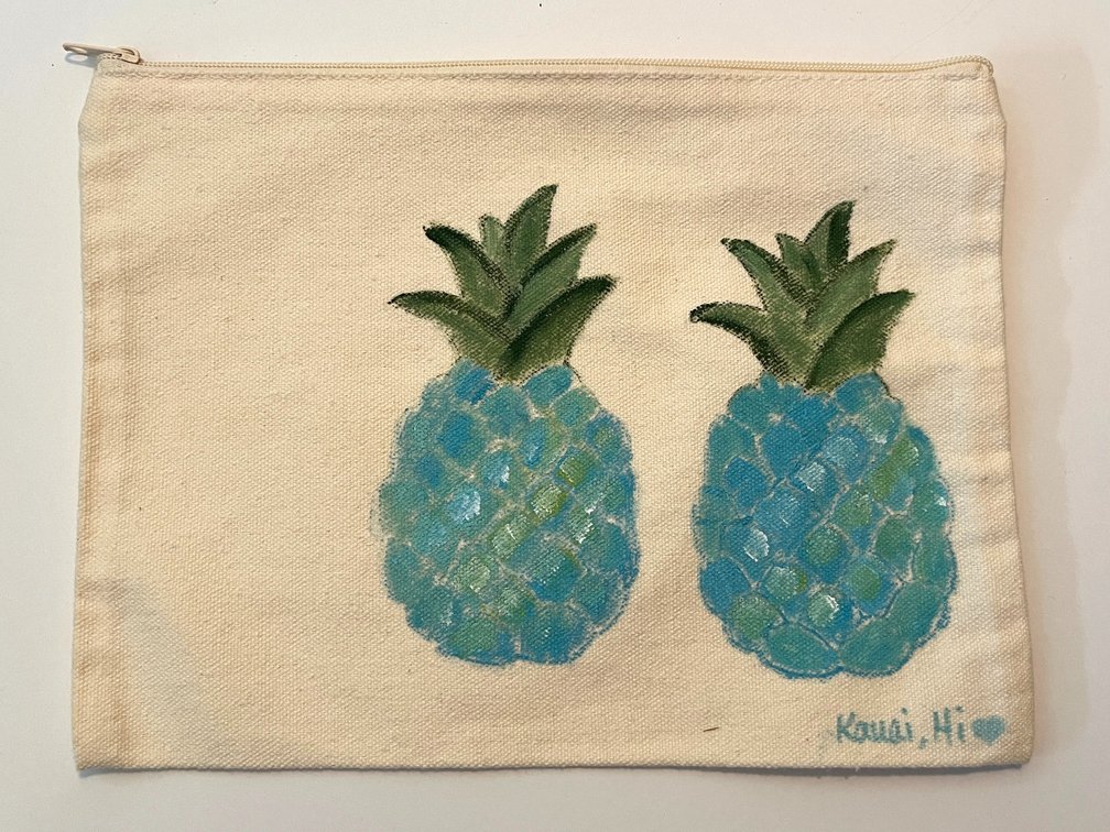 Hand Painted Pouch