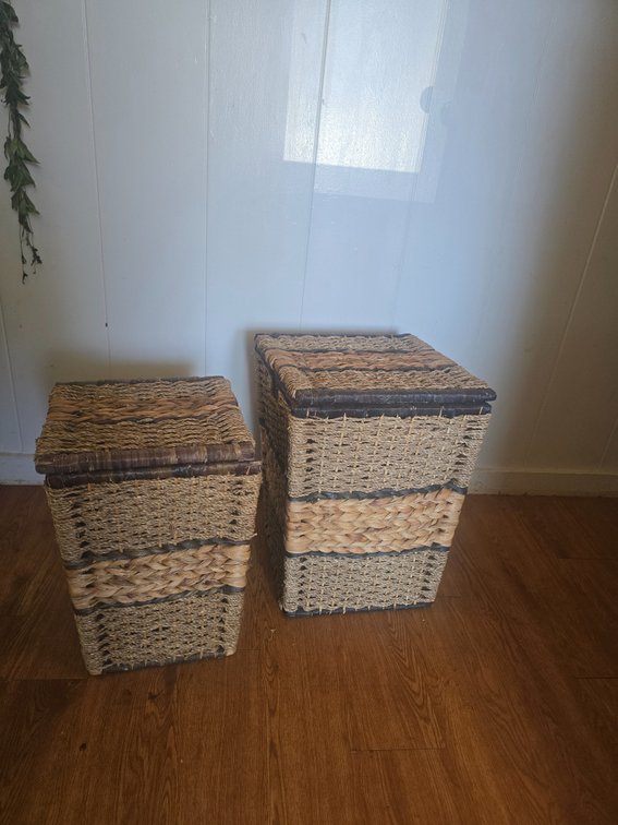 (X'2)Wicker Baskets